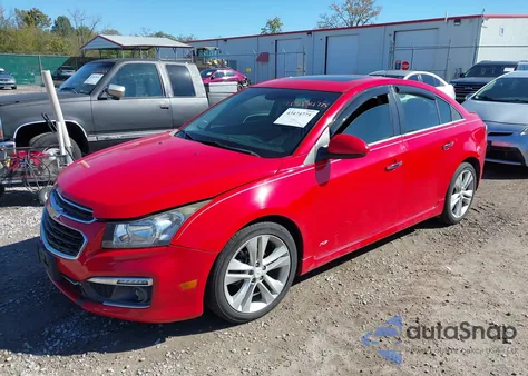 2015 Chevrolet Cruze Ltz z USA, uszkodzony, nr VIN 1G1PG5SB1F7123224